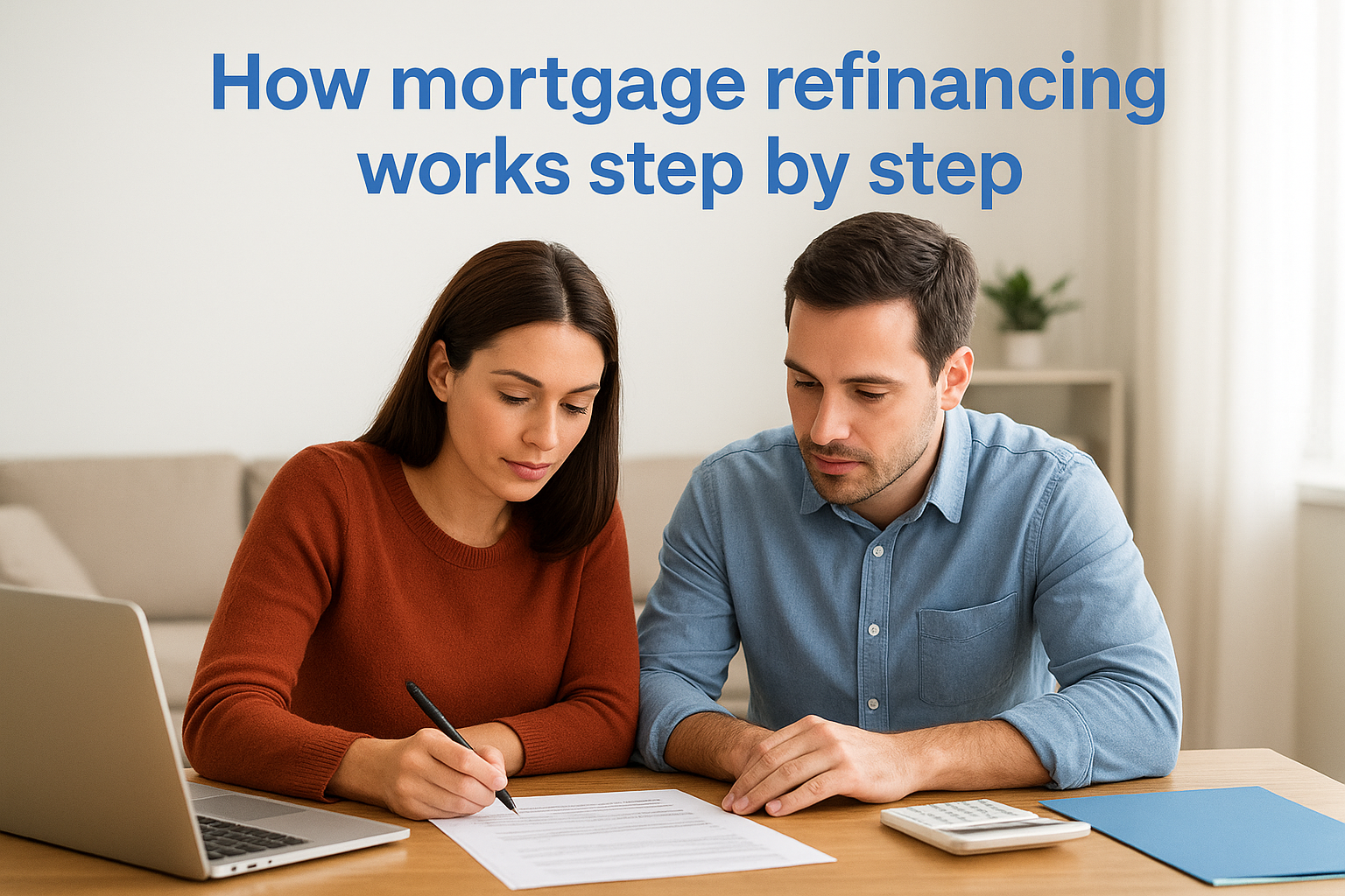 How mortgage refinancing works step by step