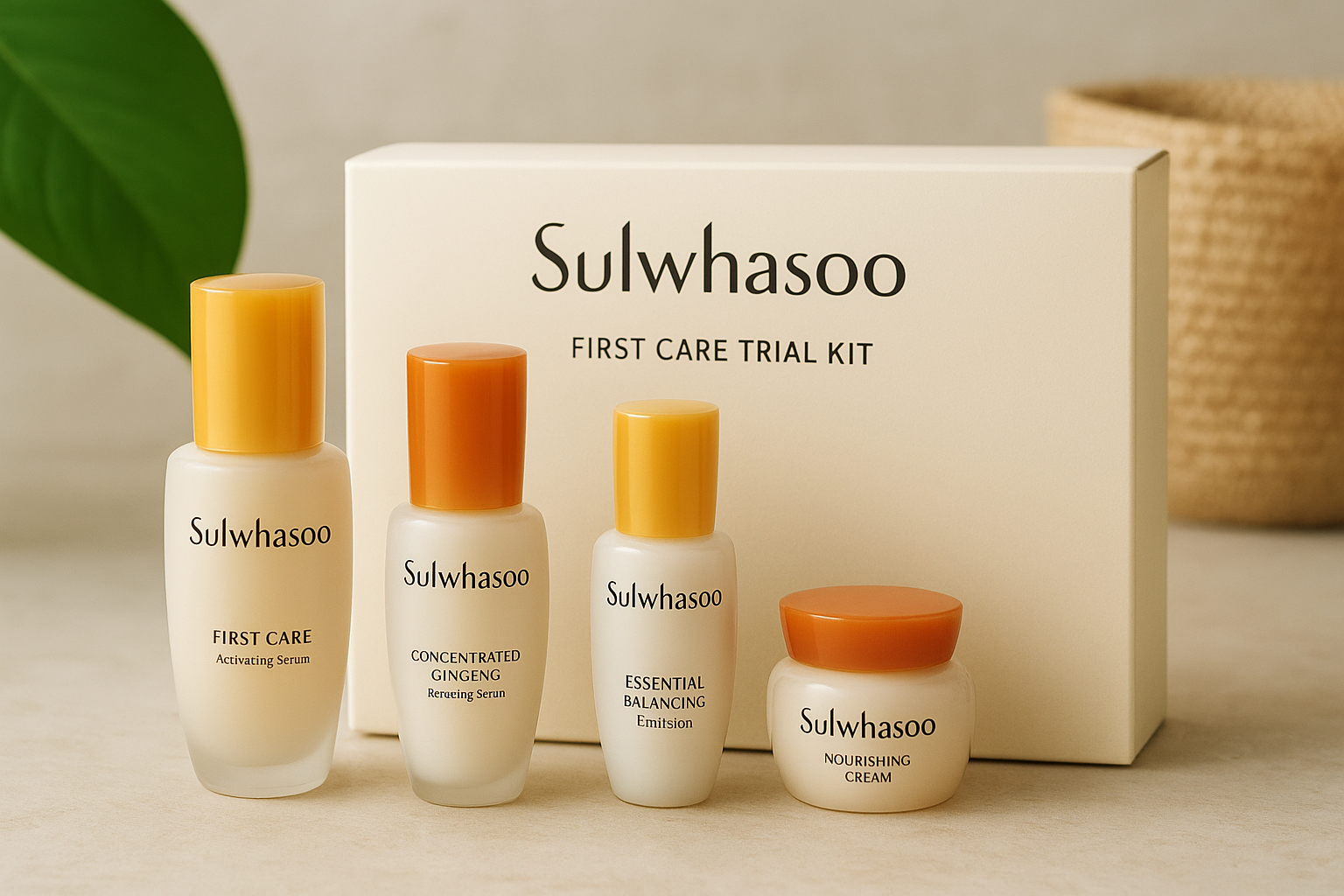 9. Sulwhasoo First Care trial kit for mature skin