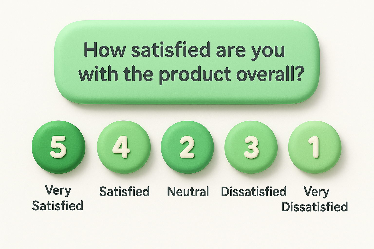Best response scale to use