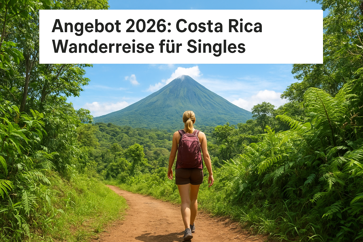 Angebot 2026: Costa Rica Wanderreise für Singles