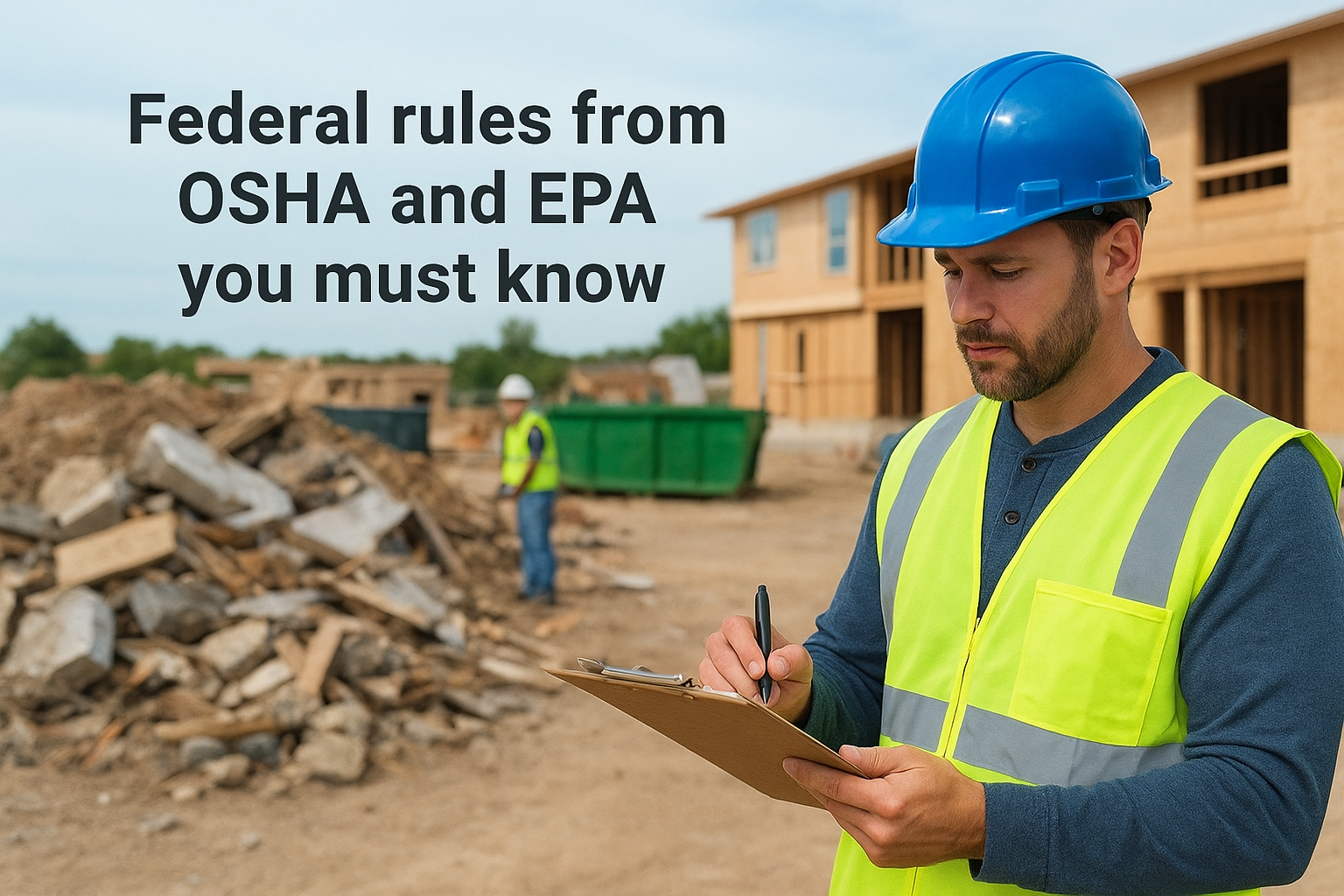 Federal rules from OSHA and EPA you must know
