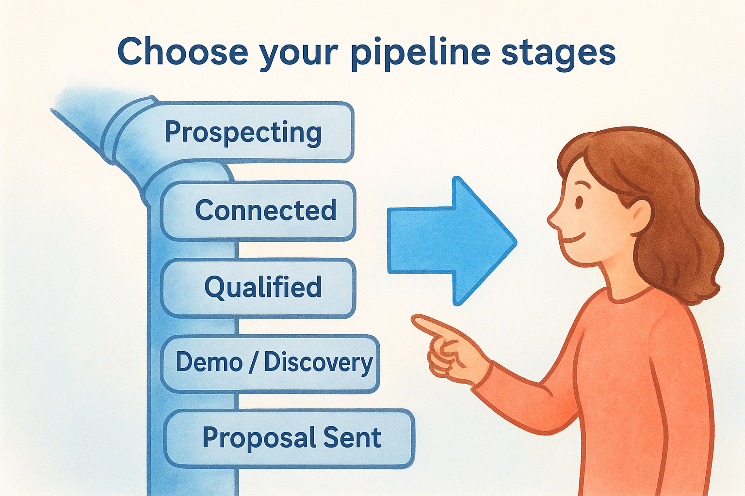 Choose your pipeline stages