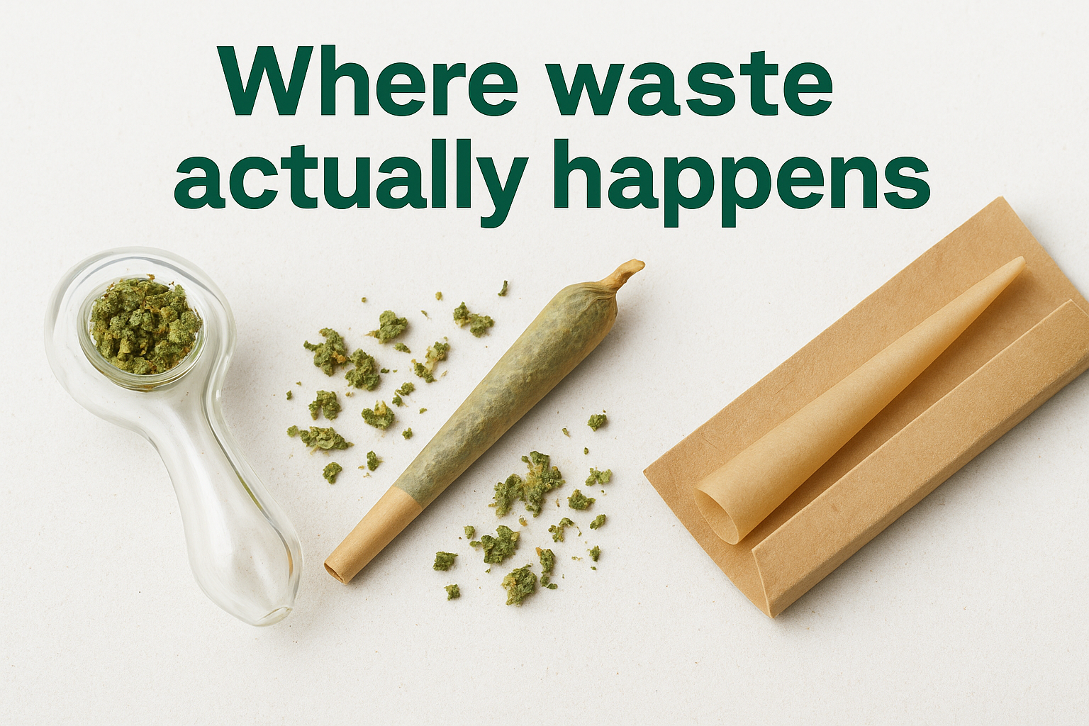 Where waste actually happens
