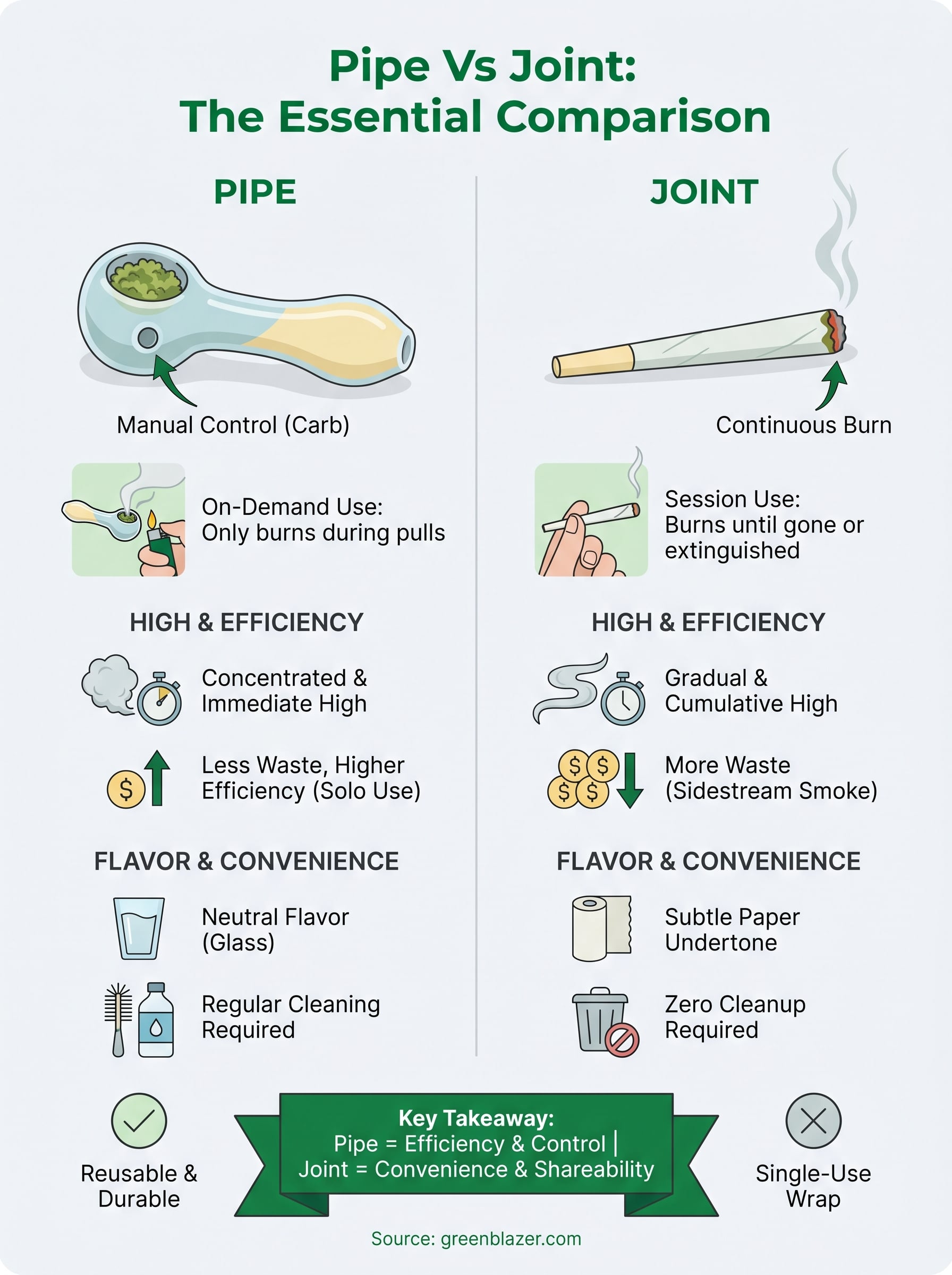 pipe vs joint infographic