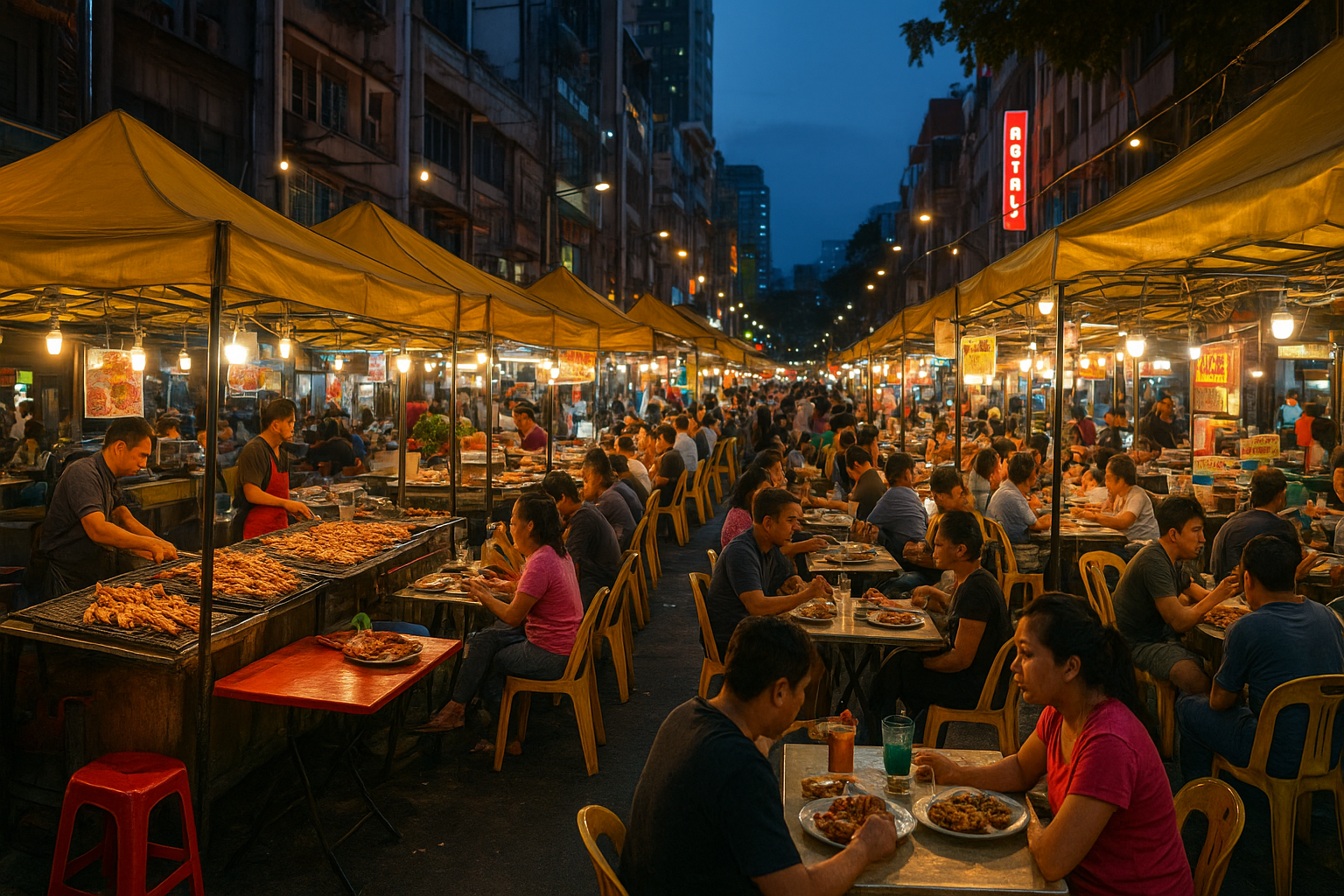 14. Jalan Alor night food street