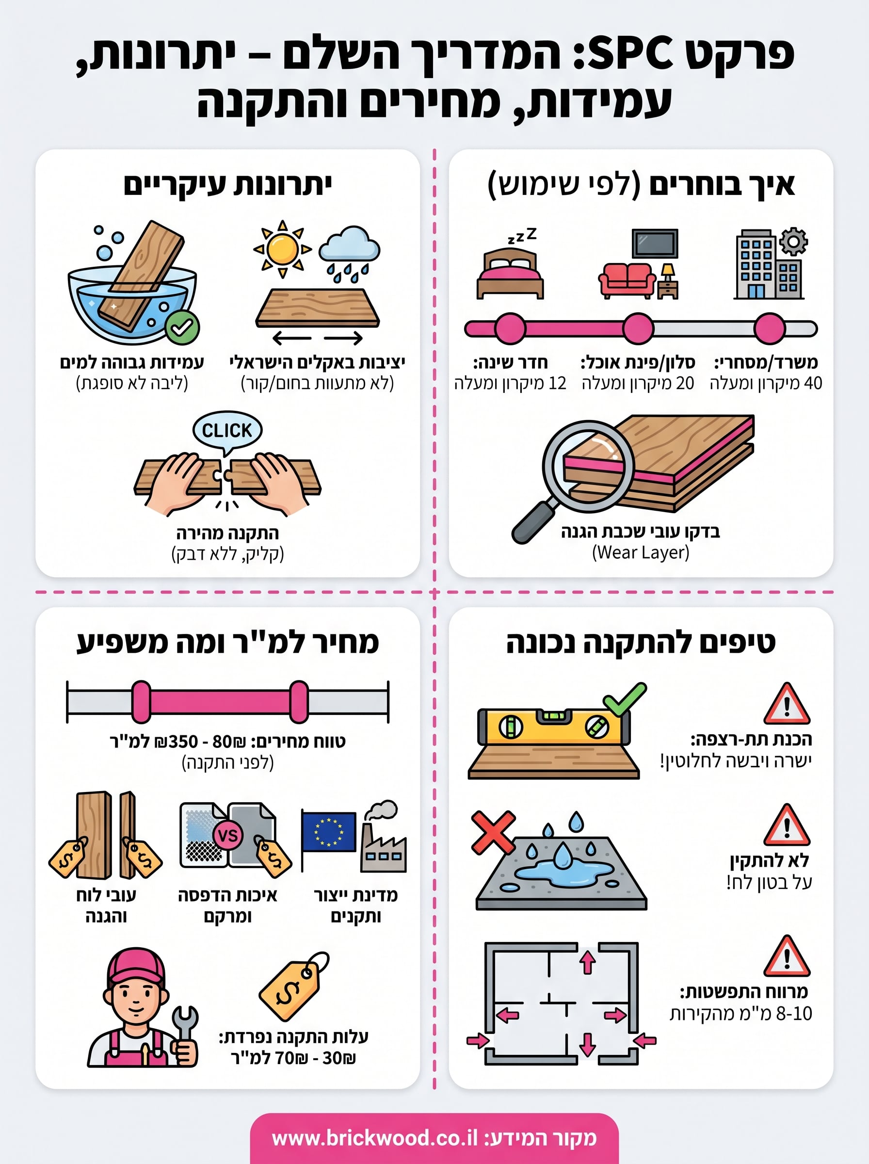 פרקט spc infographic