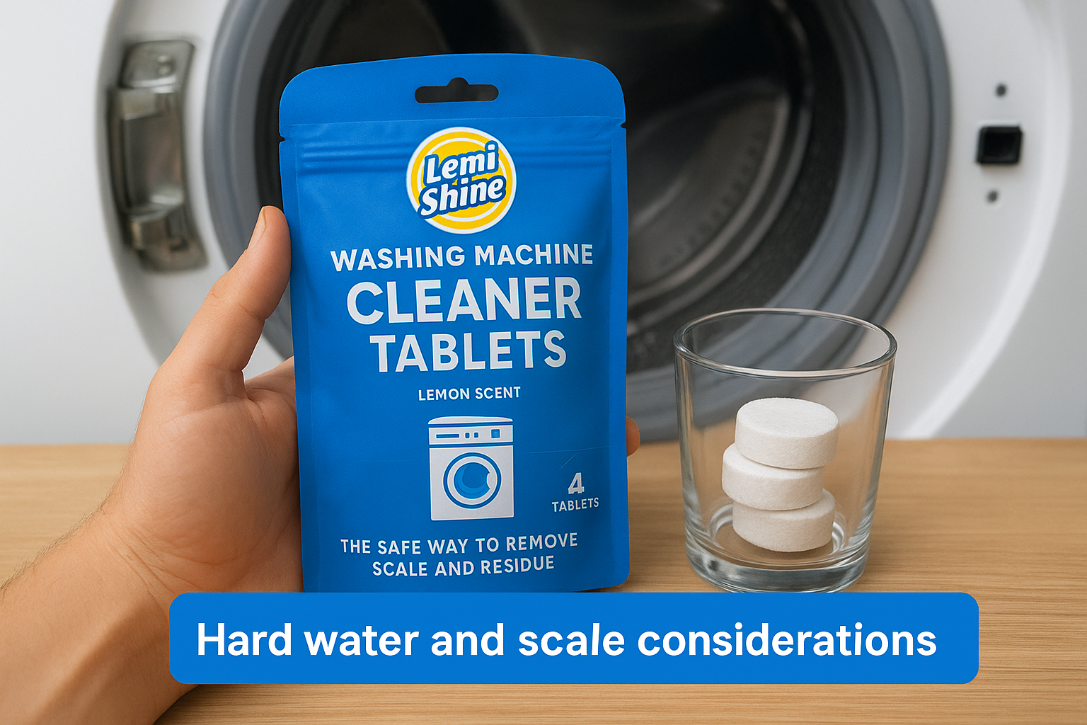 Hard water and scale considerations