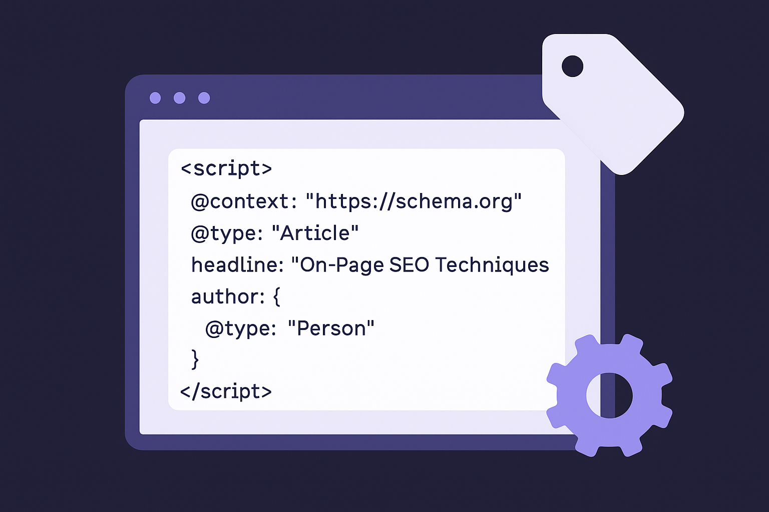 Add structured data with schema markup
