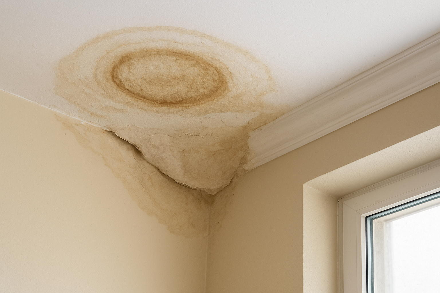 Damage you can see from inside your home