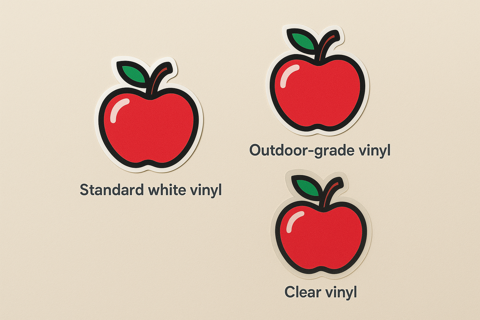 Vinyl base options