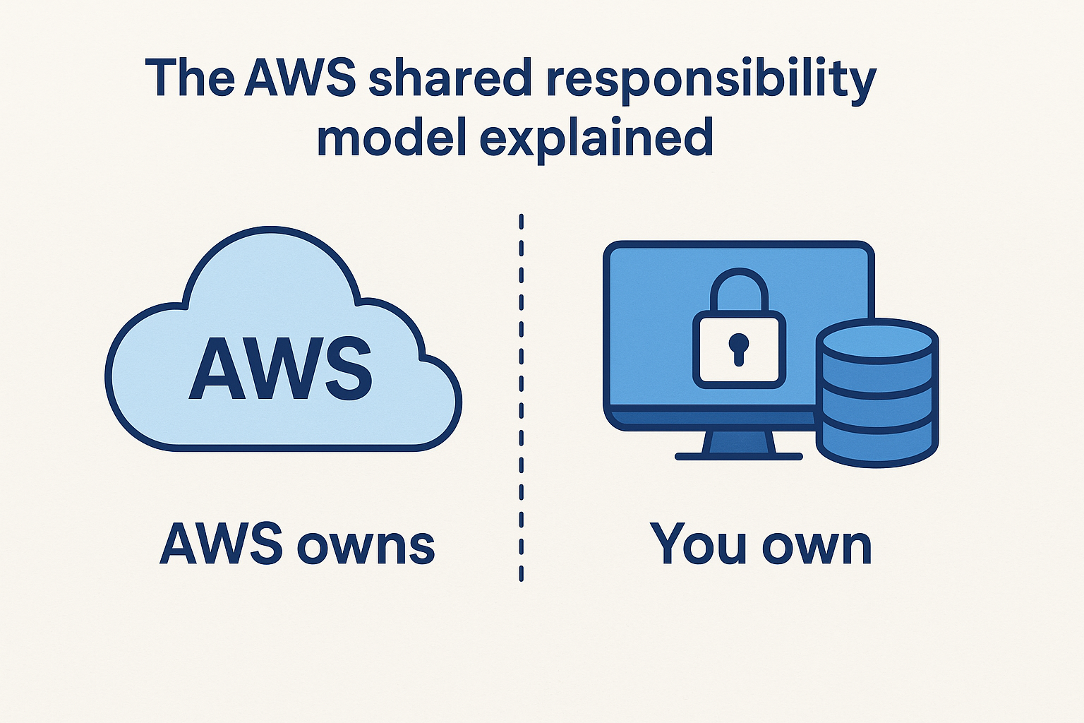 The AWS shared responsibility model explained