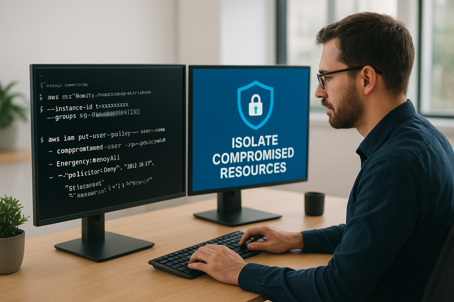 Isolate compromised resources