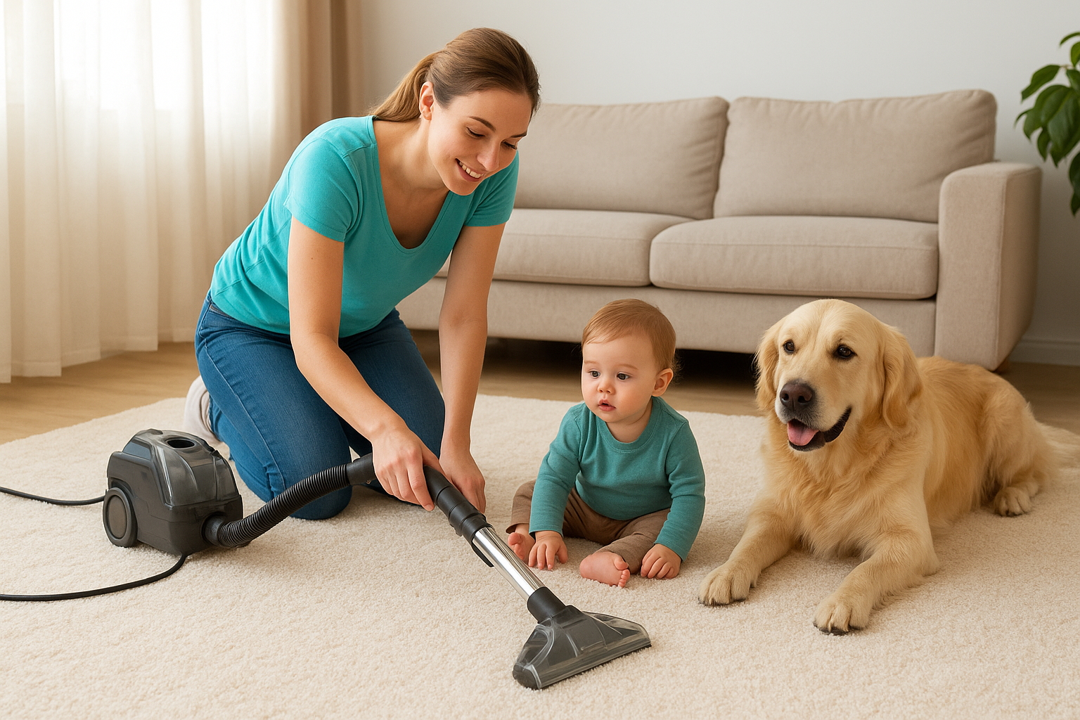 What eco-focused carpet cleaning looks like in practice