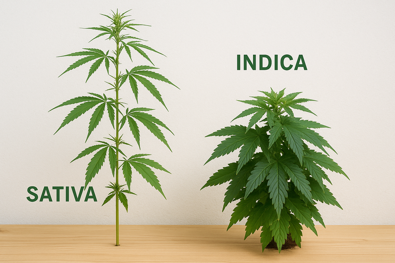 The plant structure behind the labels