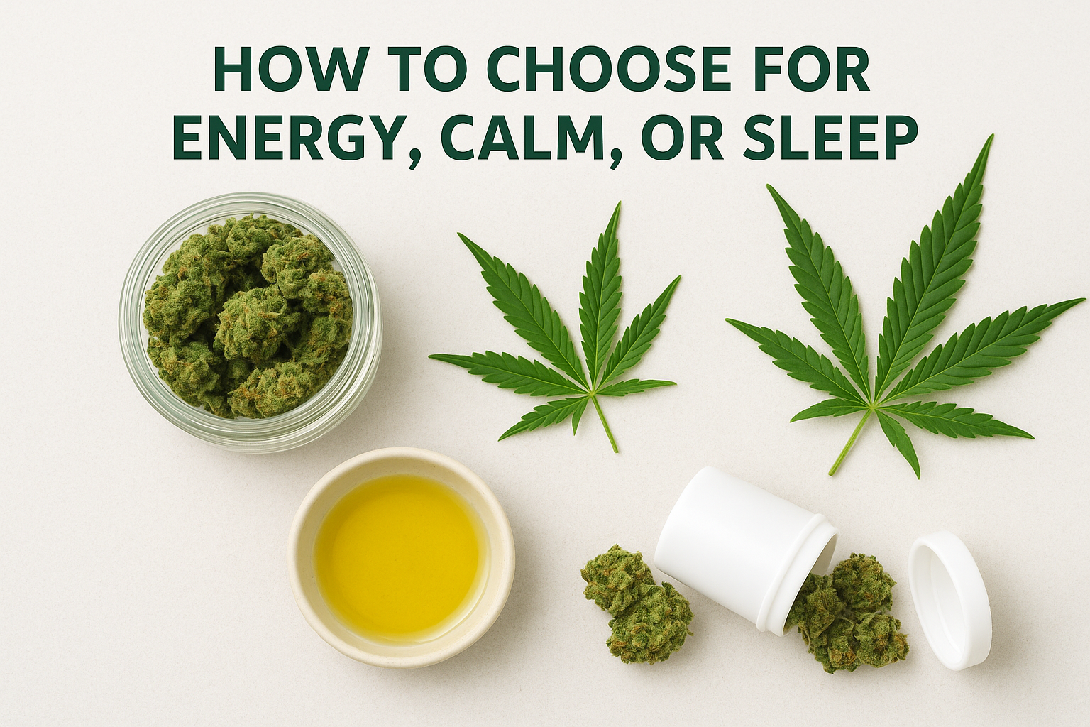 How to choose for energy, calm, or sleep