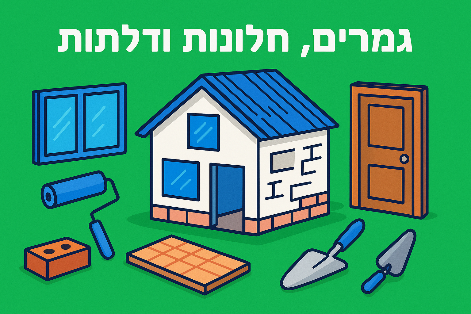 גמרים, חלונות ודלתות