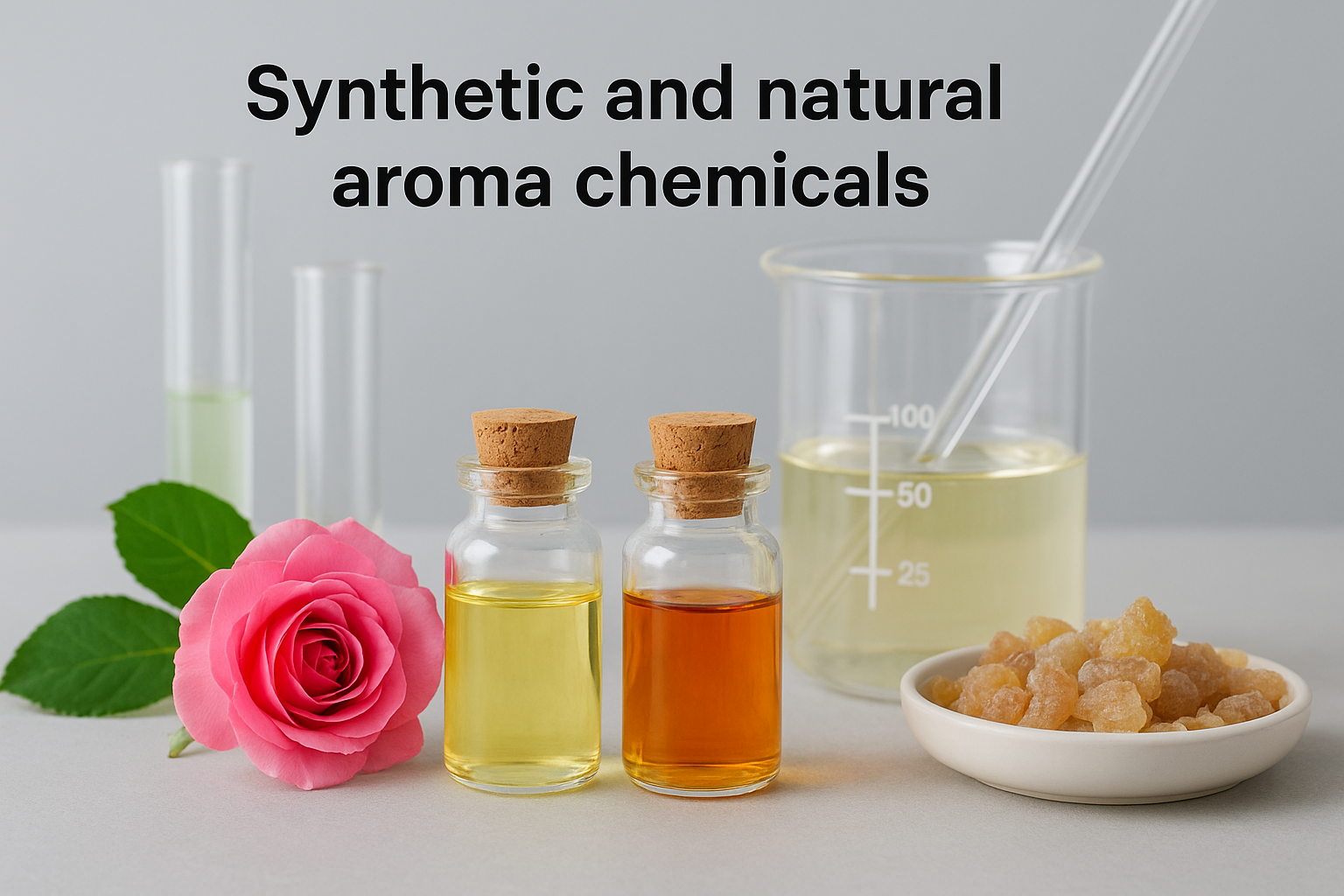 Synthetic and natural aroma chemicals