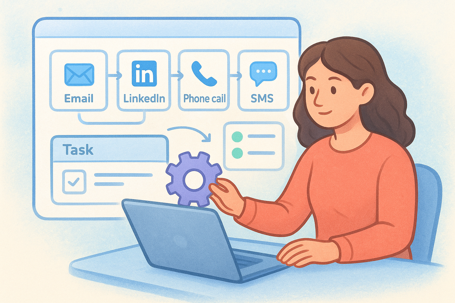Sequence builder and task automation