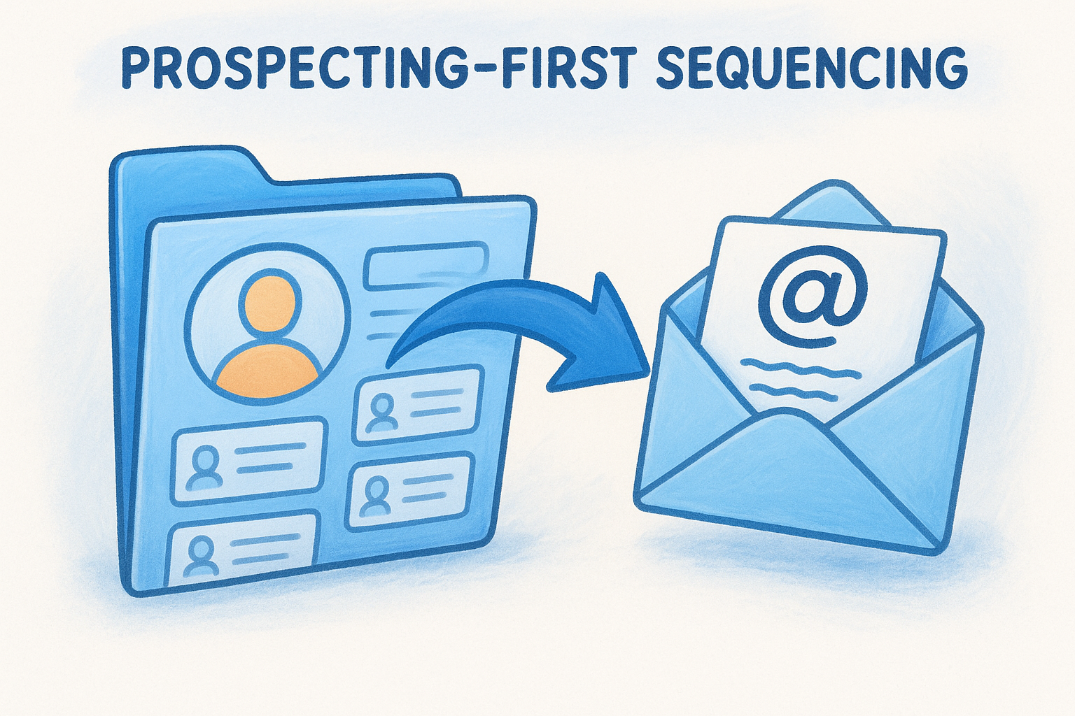 Prospecting-first sequencing