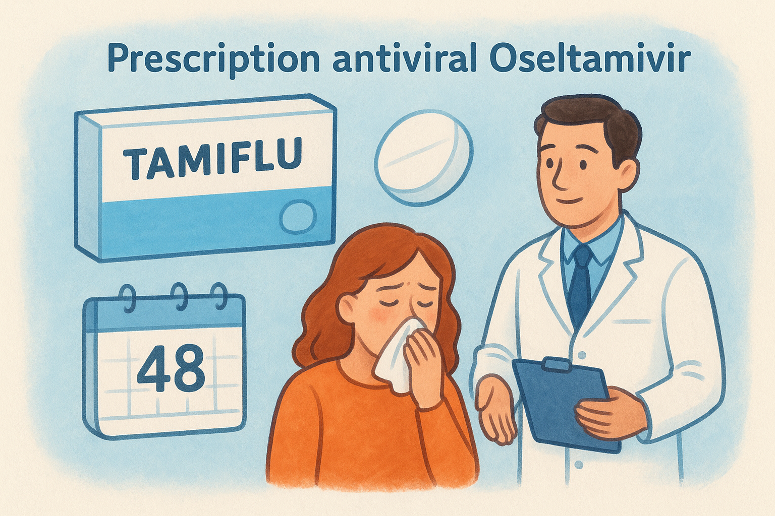 4. Prescription antiviral oseltamivir