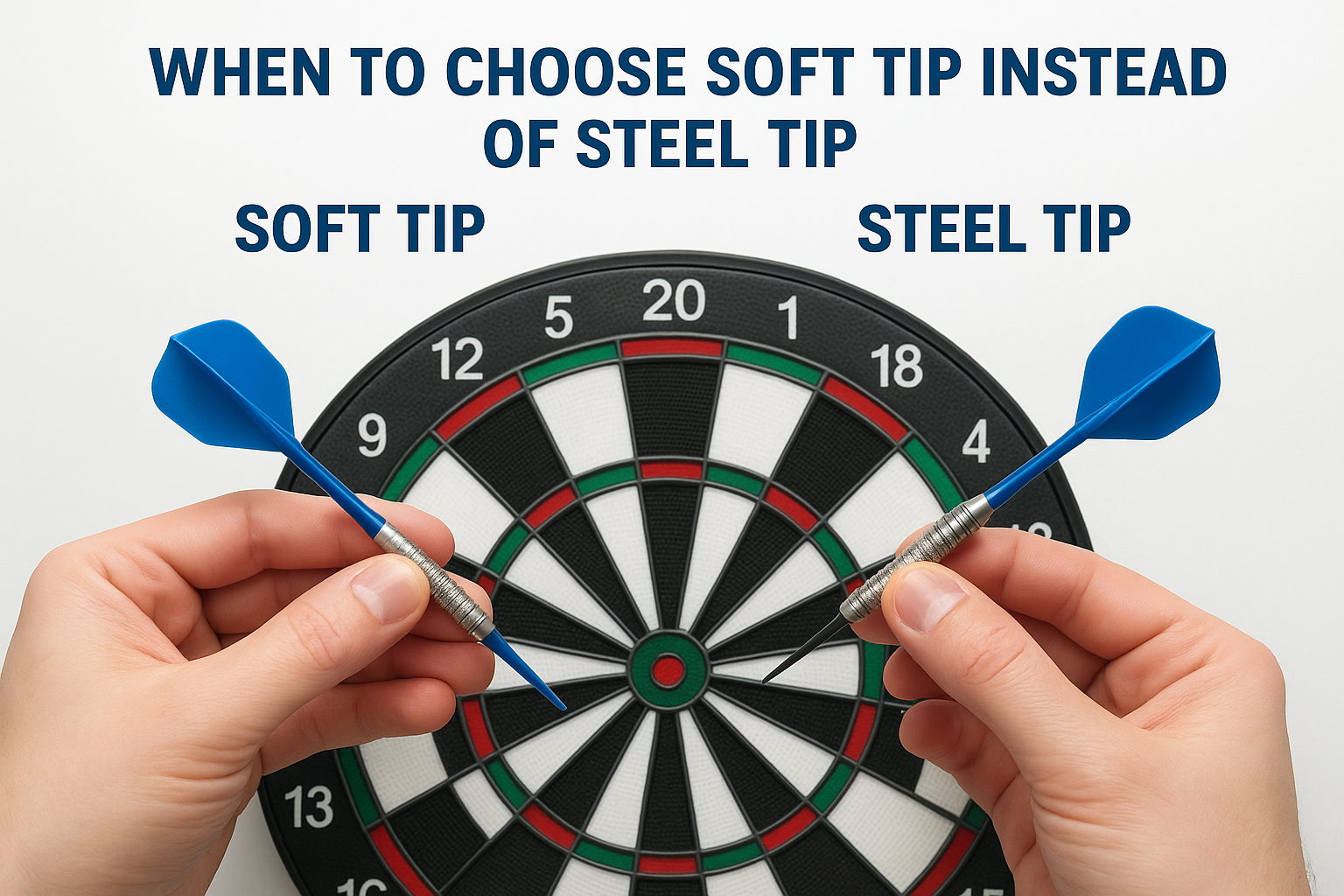 When to choose soft tip instead of steel tip