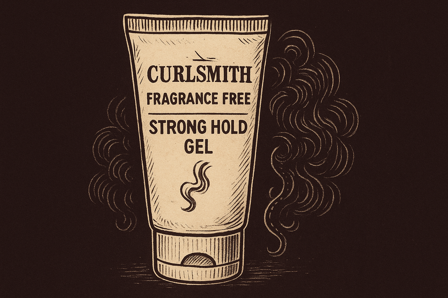 3. Curlsmith Fragrance Free Strong Hold Gel