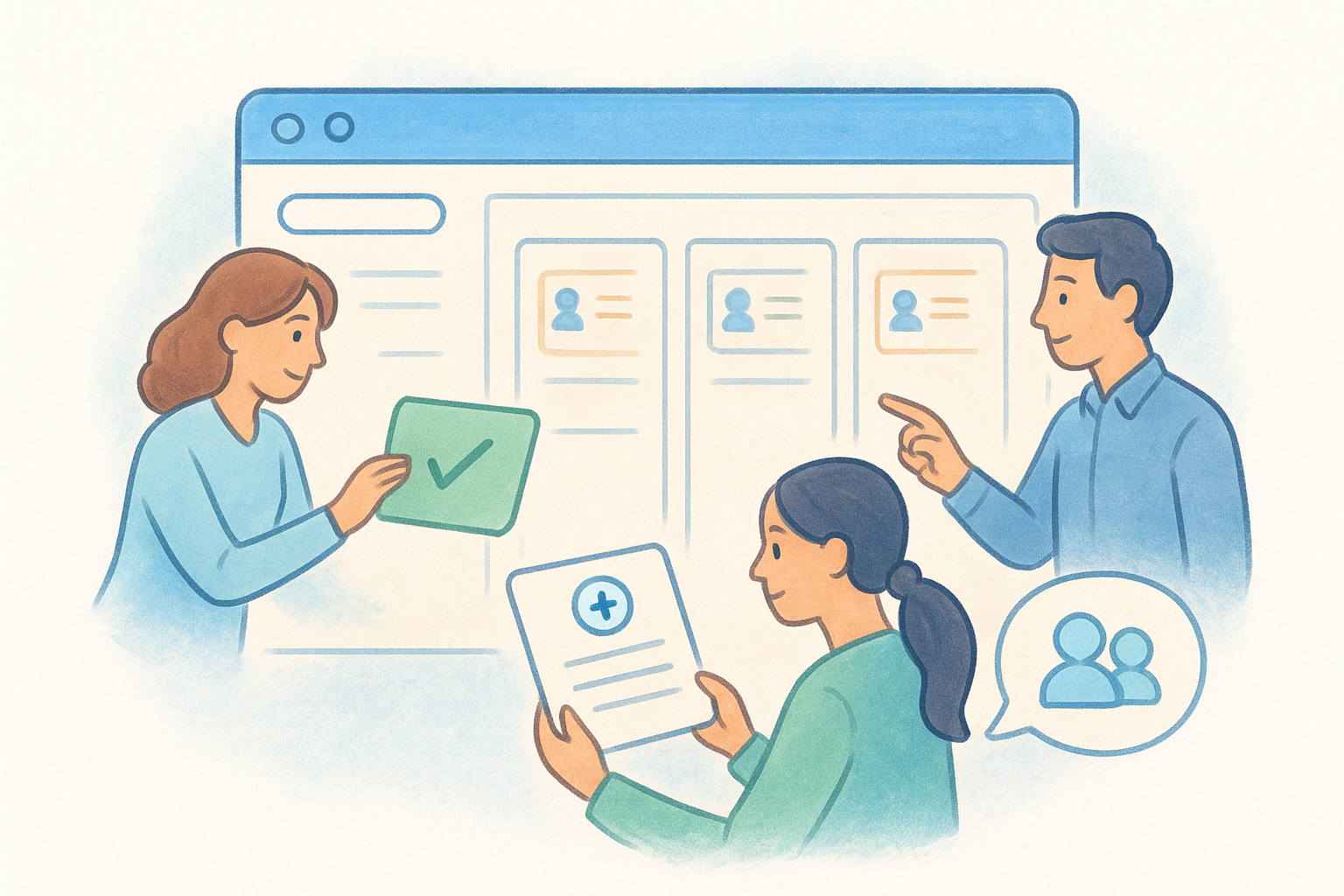 Pipeline, scorecards, and collaboration features