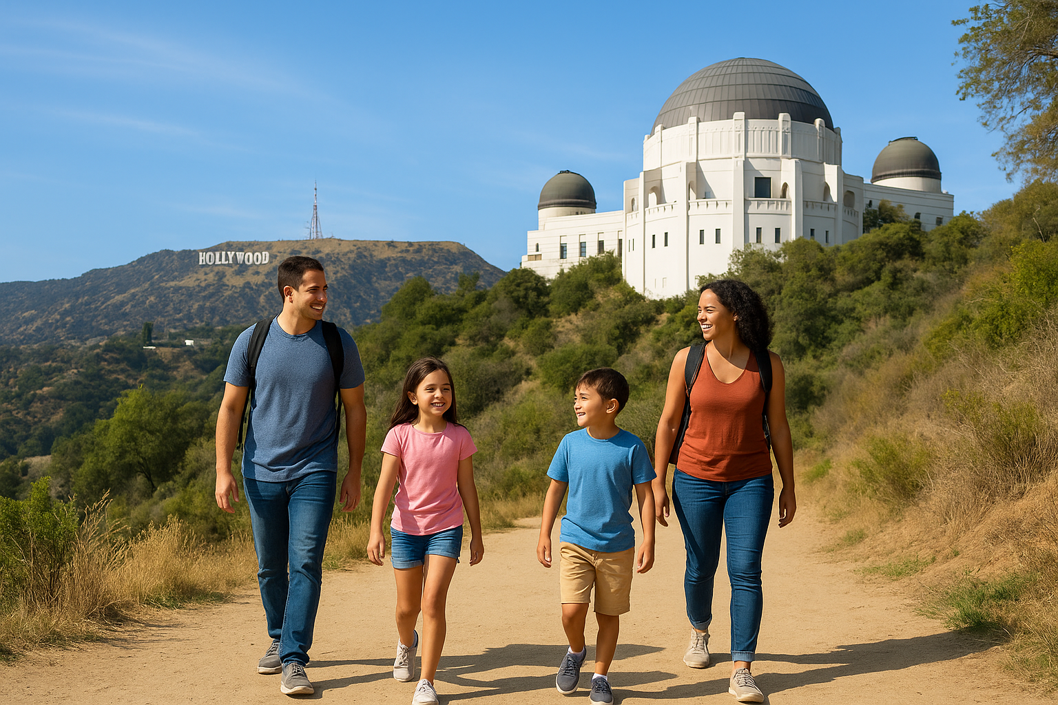 3. Explore Griffith Park and the Griffith Observatory