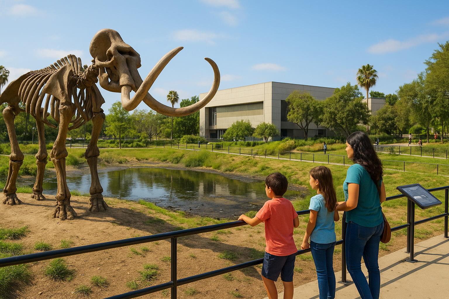 7. See Ice Age fossils at La Brea Tar Pits and Museum