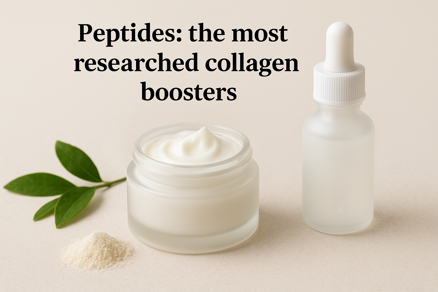 Peptides: the most researched collagen boosters