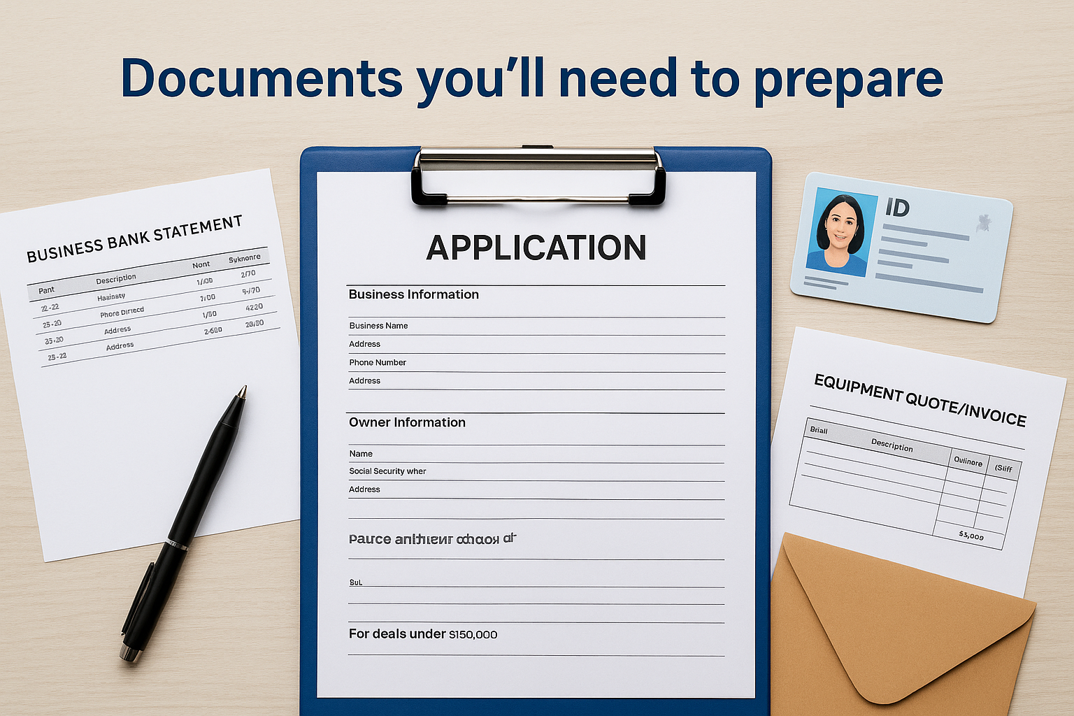 Documents you'll need to prepare