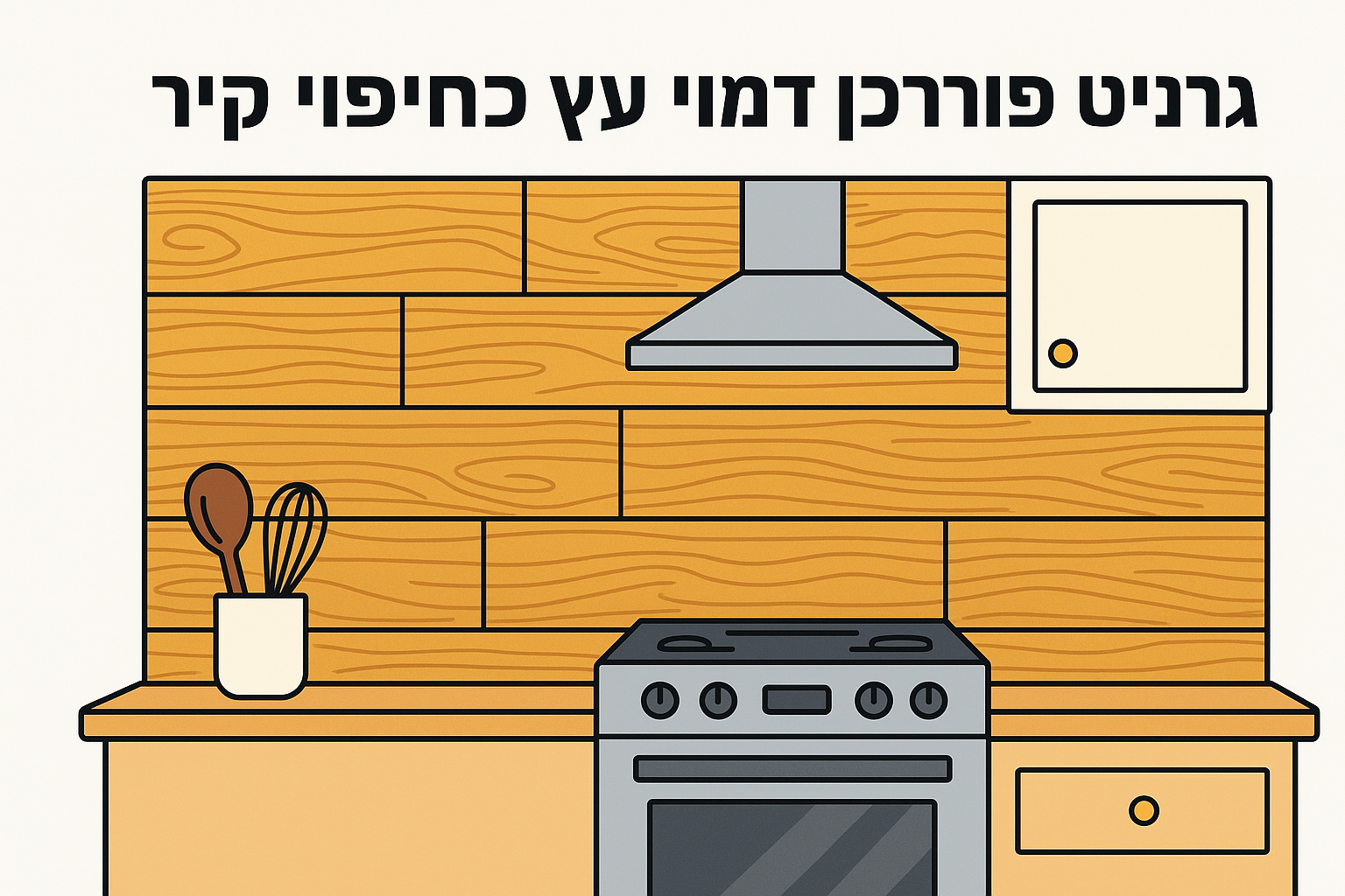 4. גרניט פורצלן דמוי עץ כחיפוי קיר