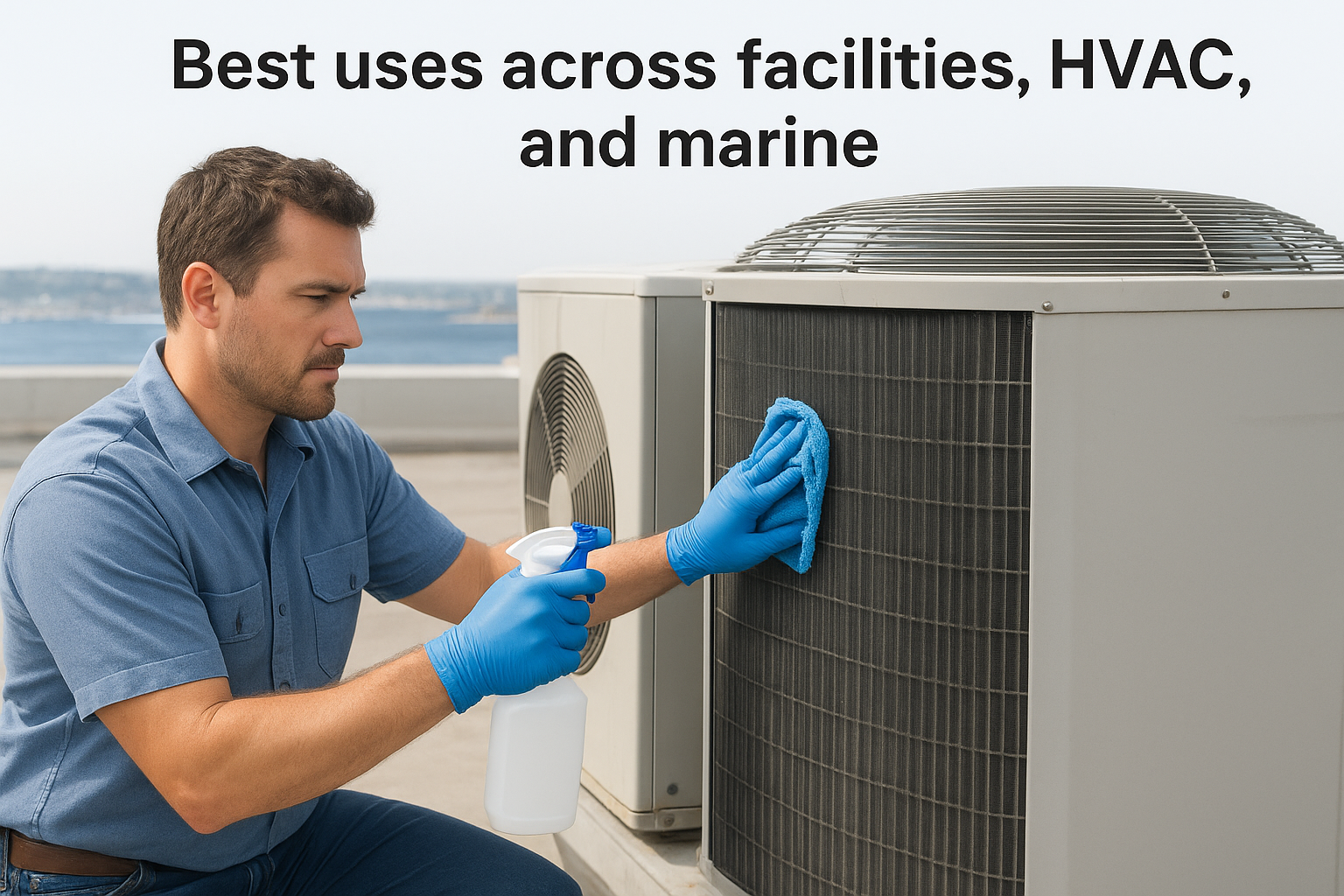 Best uses across facilities, HVAC, and marine