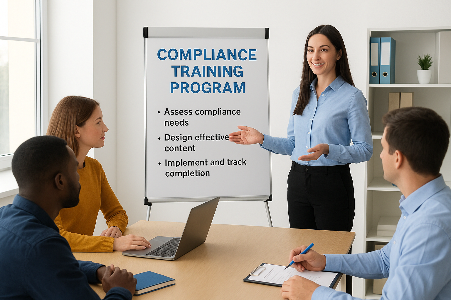 Design effective training content