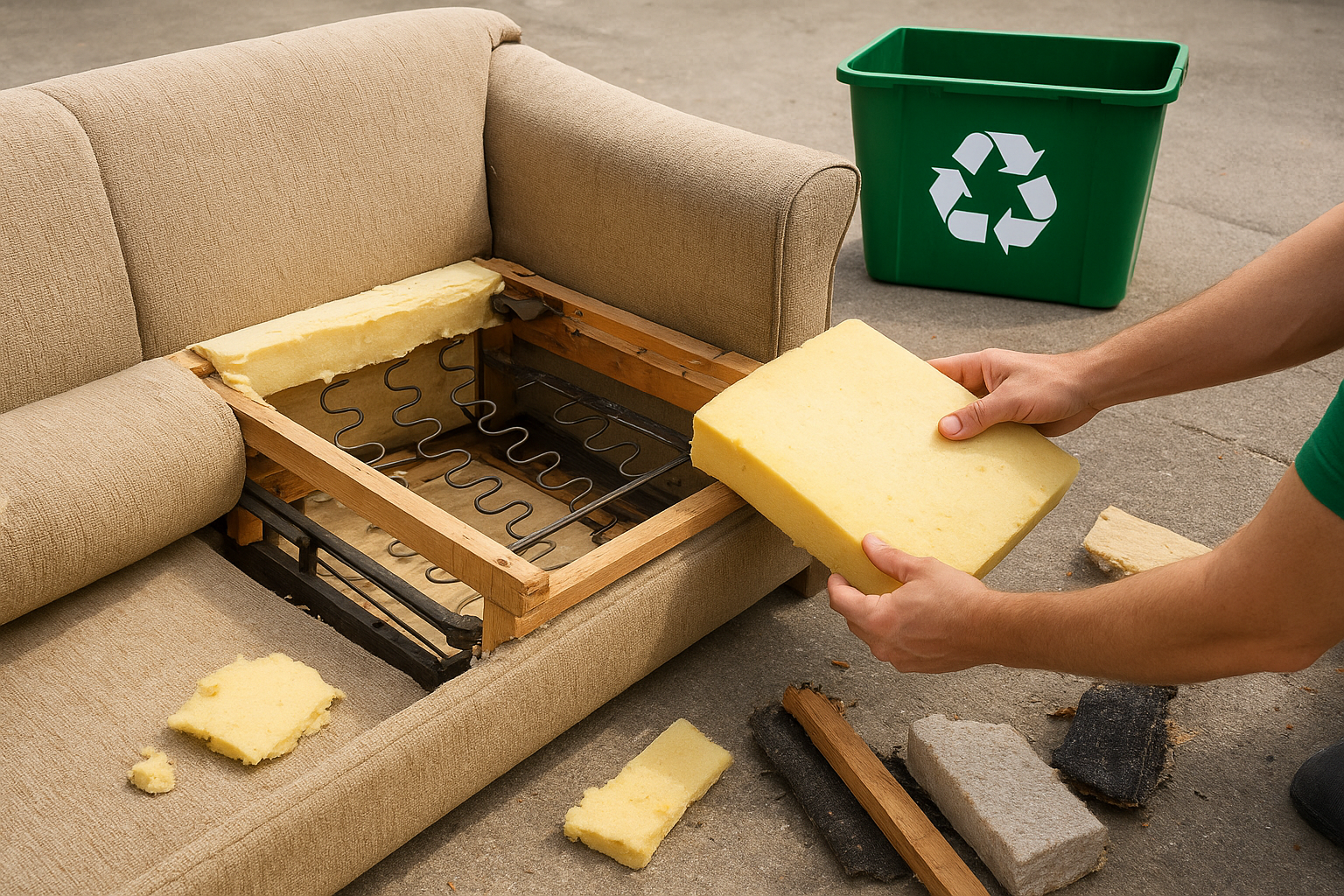 What gets recycled and what doesn't