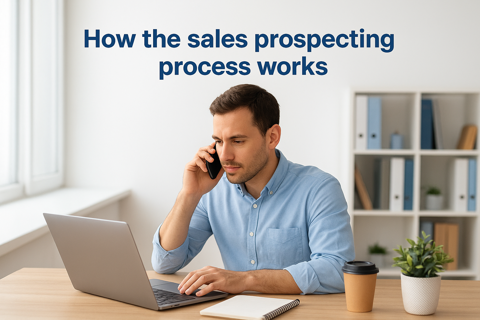 How the sales prospecting process works