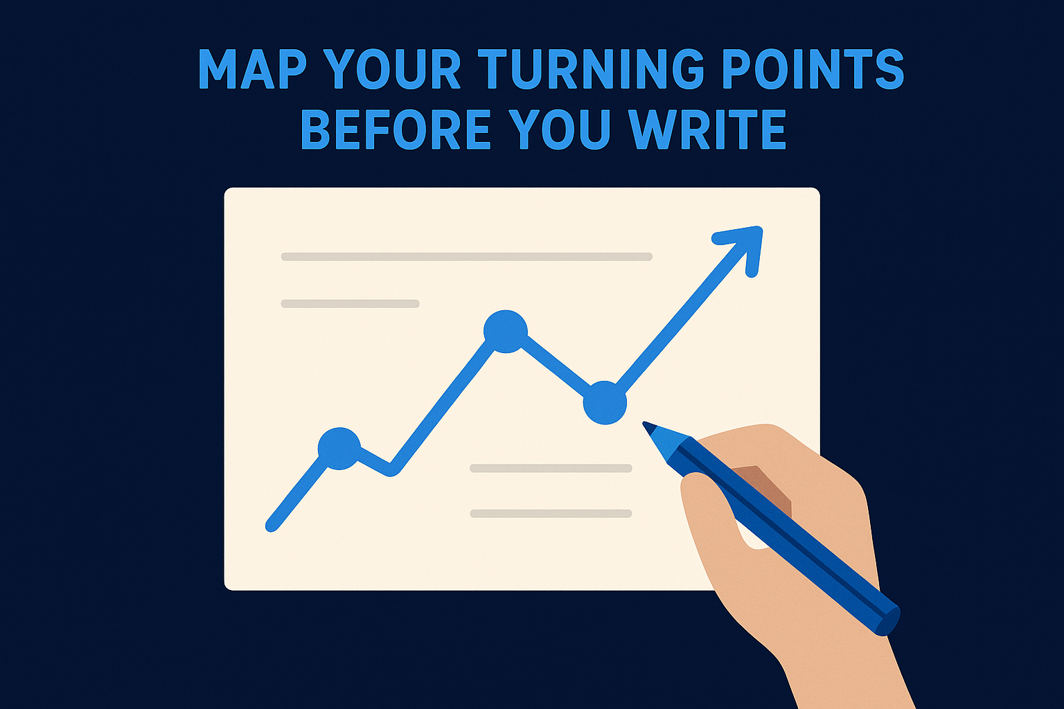 Map your turning points before you write