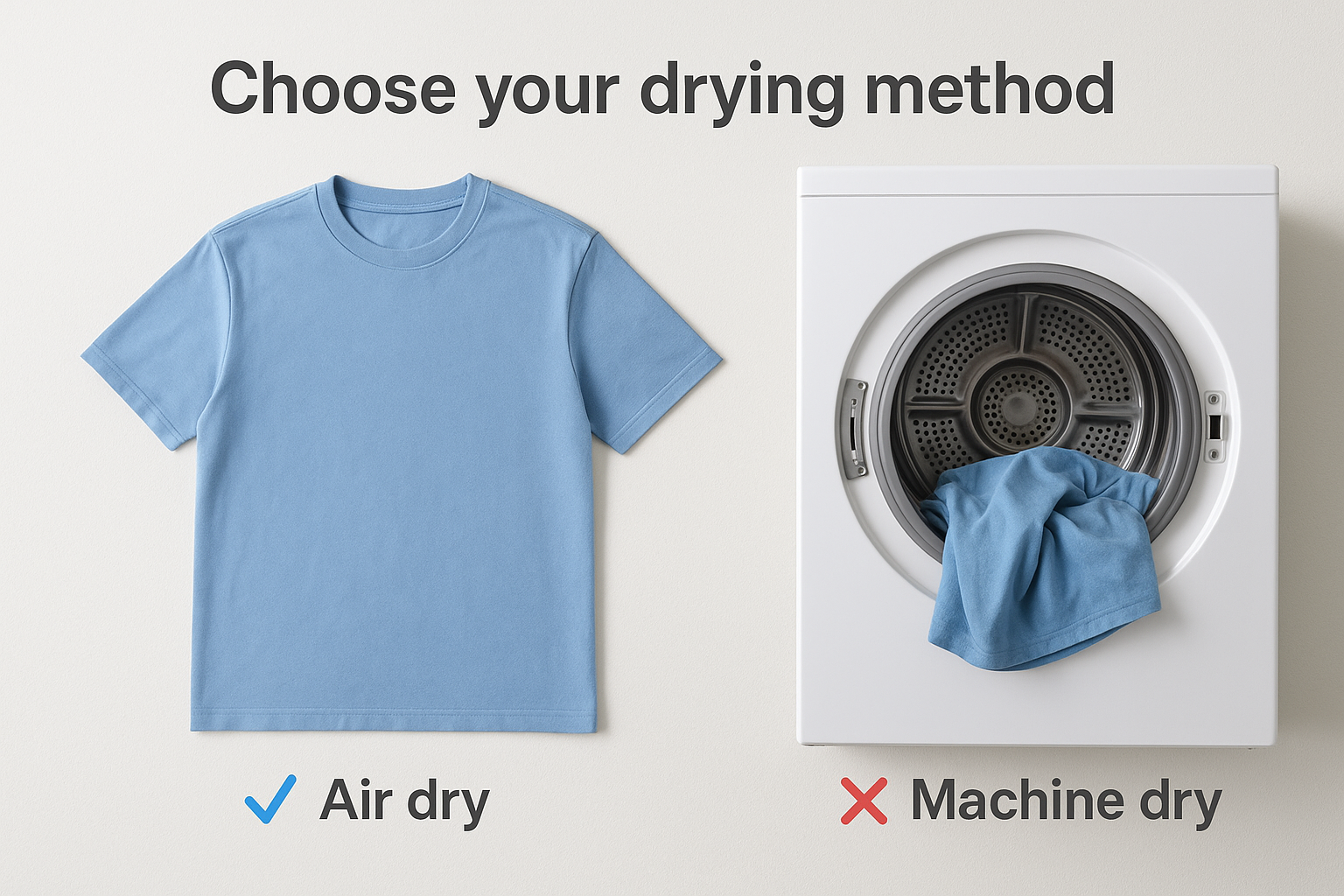 Choose your drying method