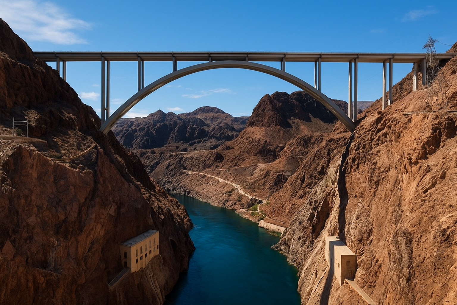 The Mike O'Callaghan-Pat Tillman Memorial Bridge