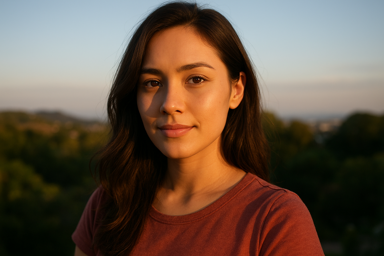 Use light direction to avoid squinting and harsh shadows