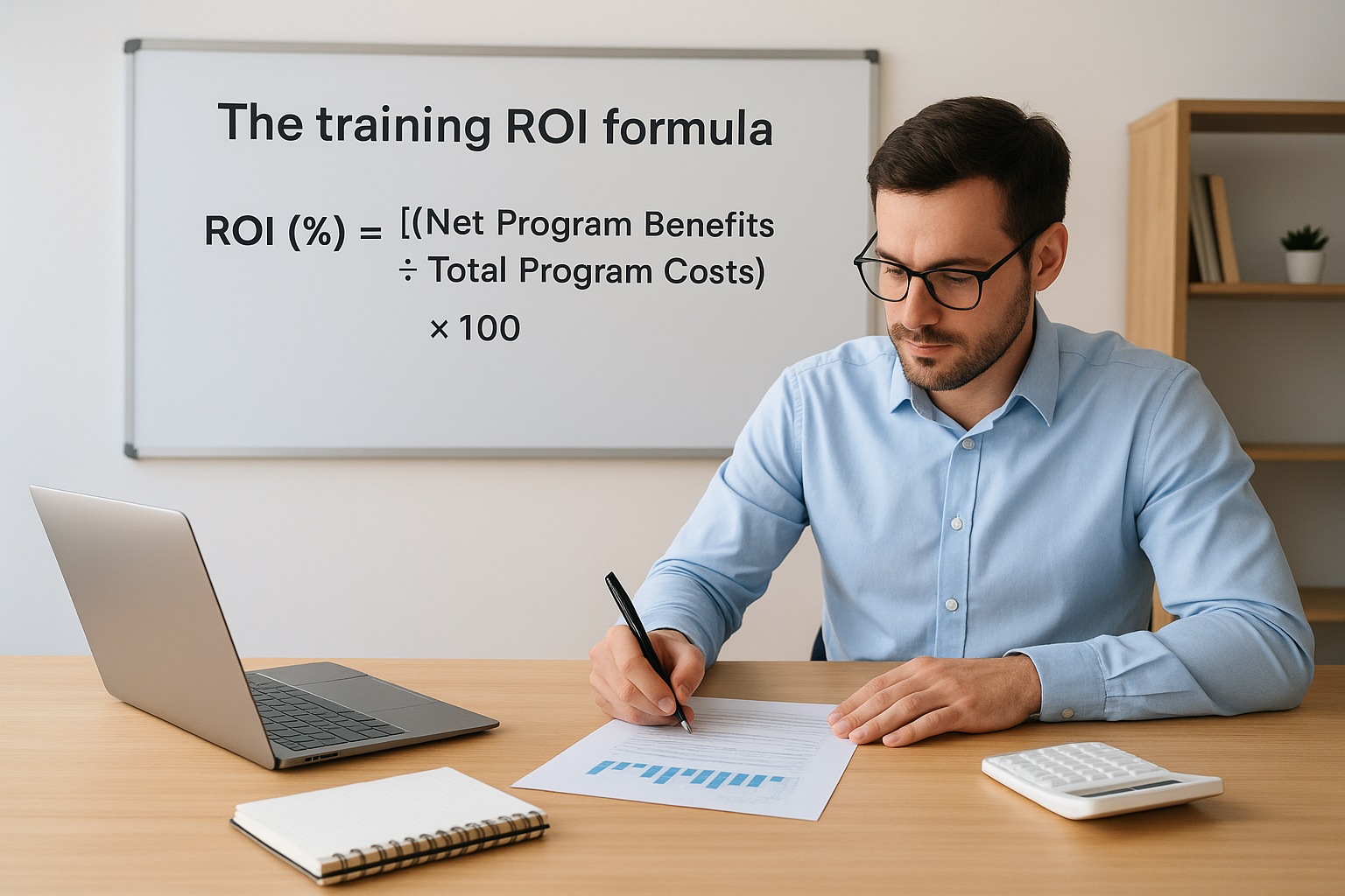 The training ROI formula