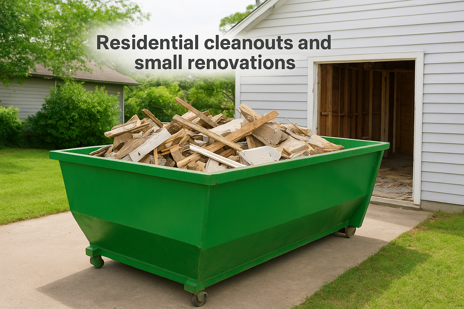 Residential cleanouts and small renovations