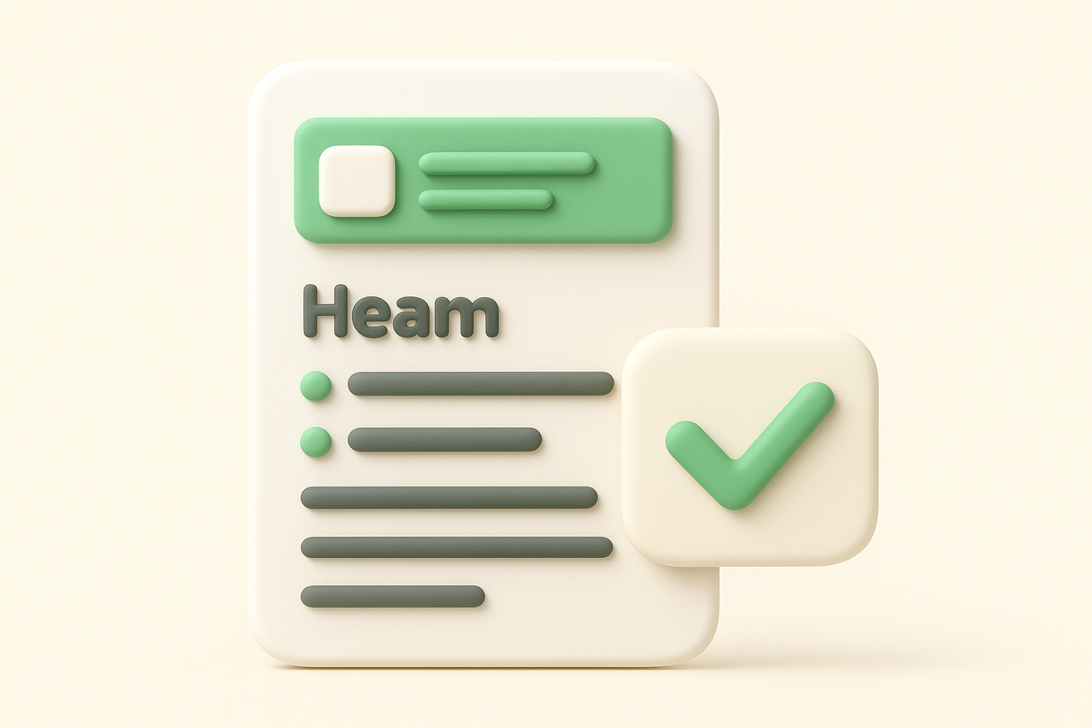 Format each entry for fast reading