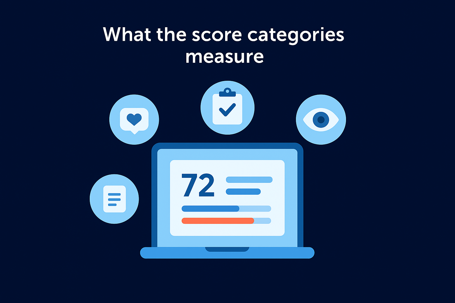 What the score categories measure