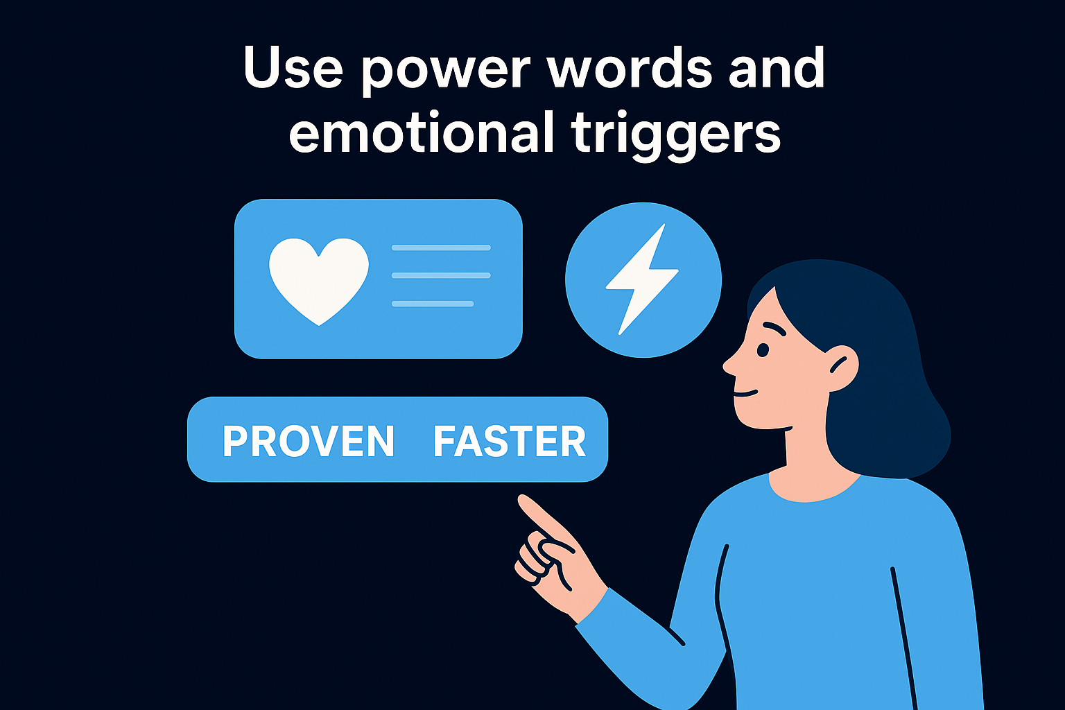 Use power words and emotional triggers