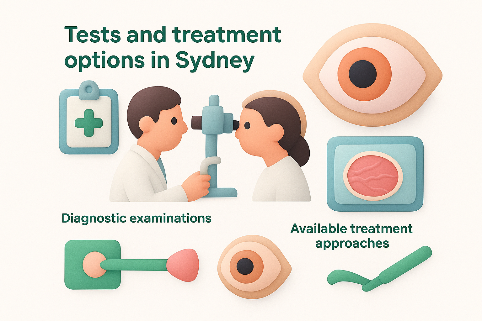 Diagnostic examinations your specialist performs