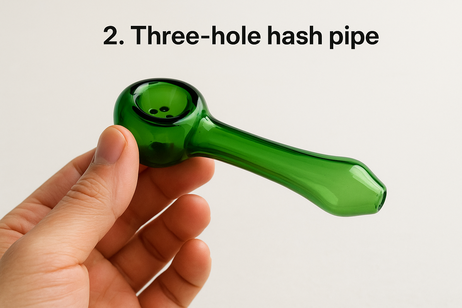 2. Three-hole hash pipe