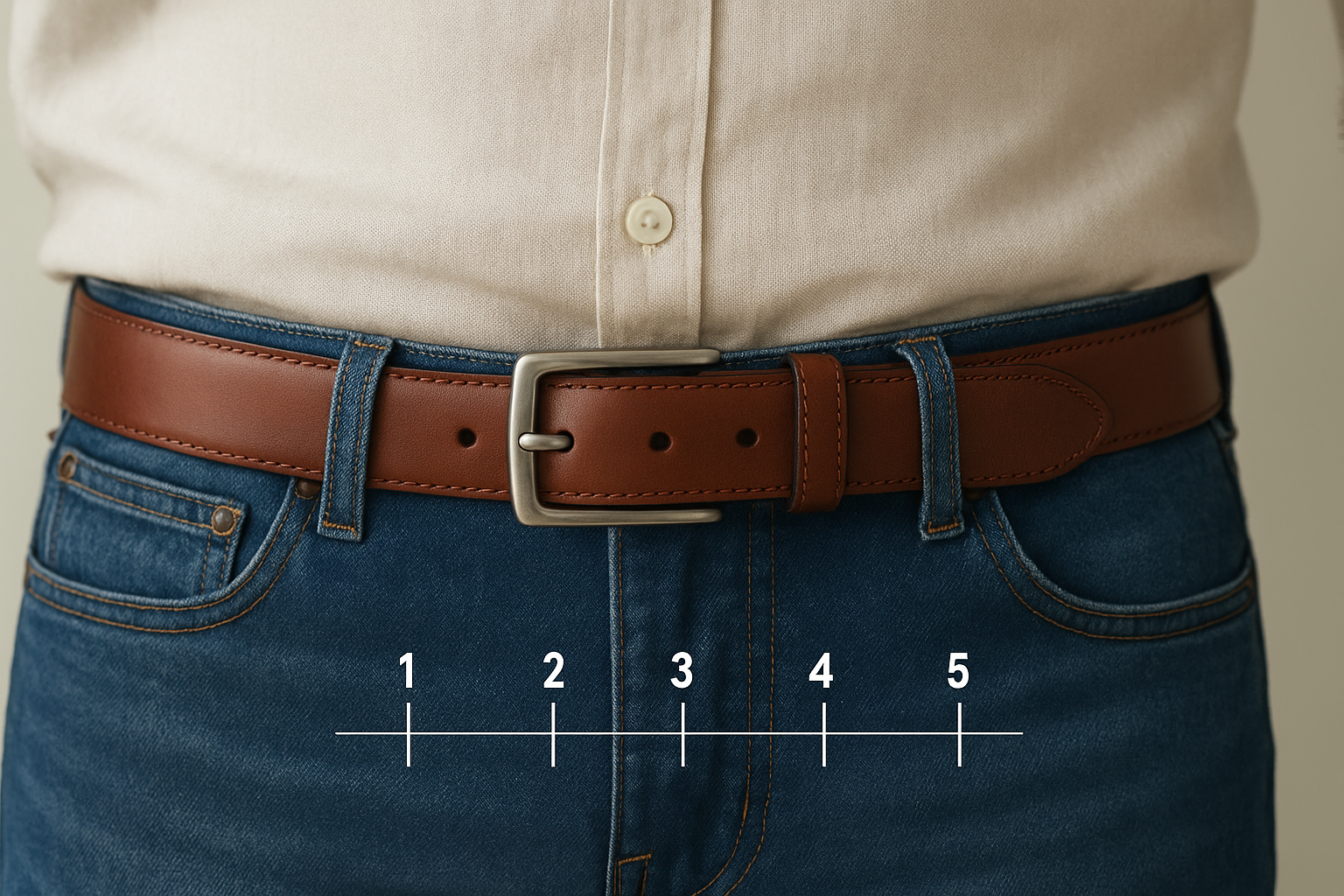 Le système de mesure des ceintures