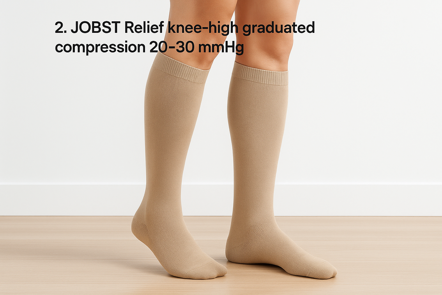 2. JOBST Relief knee-high graduated compression 20–30 mmHg