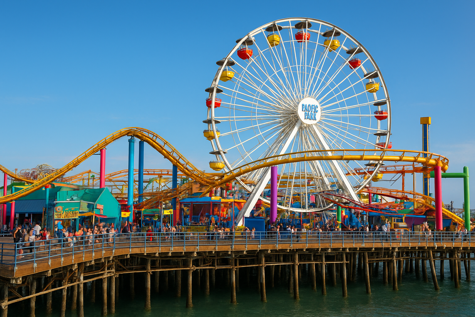 2. Ride Pacific Park and the Pacific Wheel